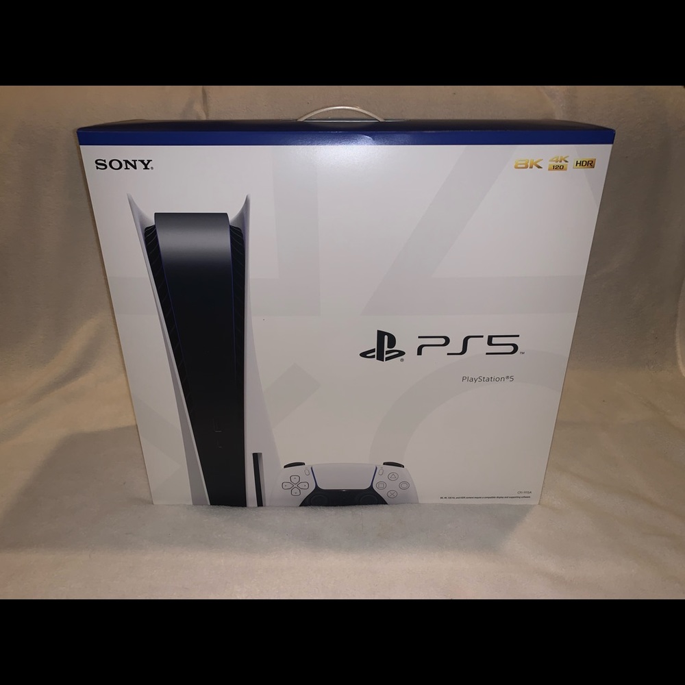 Sony PlayStation 5 Disc BlueRay Edition Brand New Sealed In Hand Shipping/Local